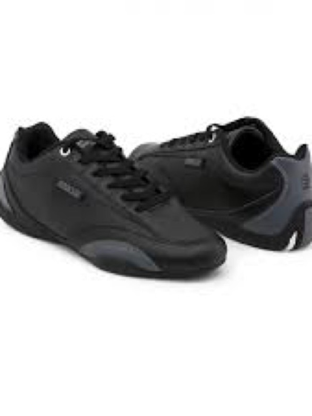 Sparco Zandvoort S-Drive Black/grey leather go-karting sneakers